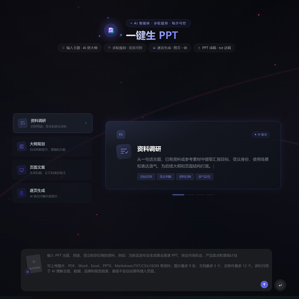 菁选灵创商务PPT与企划生成案例